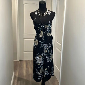 Candies Black‎ floral Romper* Small